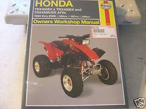 Anyone have honda 300ex service manual #6
