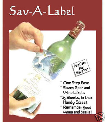 Champagne label savers