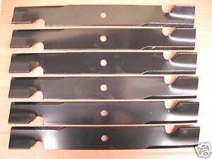 108-1114 case of 6 Toro , Exmark Z 60 inch Blades 105-7718-03