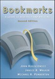 Bookmarks by Janice R. Walker, John J. Ruszkiewicz, Michael A. Pemberton (2002)