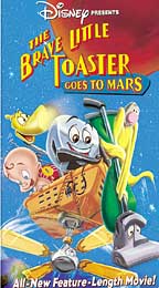 The Brave Little Toaster Goes to Mars (VHS, 1998, Clam Shell)