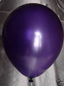 dark purple balloons