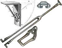 FURNITURE REPAIR PARTS DROP LEAF TABLE SUPPORT F5140 in Antiques, Furniture, Tables | eBay