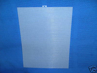 5 Sheets of 7 Count Plastic Canvas  size 13.5" x 10.5"
