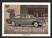 Humber Hawk 1, 2, 3, 4 (1957-1967)