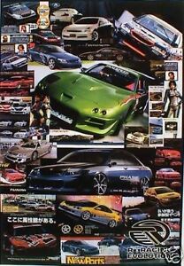 Autos Auto Racing on Autos  R Racing   Evolution Sports Car  Collage  Poster   Ebay
