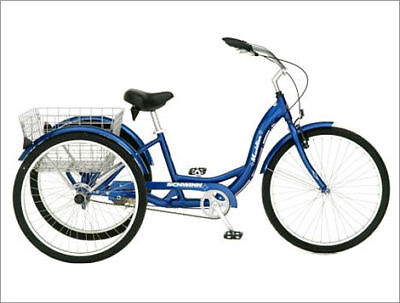 Scratch Dent Blue Schwinn Meridian 26 Adult Tricycle