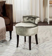Bathroom Vanity Chairs. Fabulous Bathroom Unusual Round Shape ... Bathroom Vanity Chairs. Fabulous Bathroom Unusual Round Shape ...