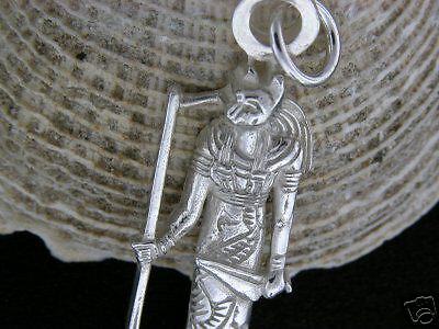 Egyptian Silver Jewelry Cat Goddess Bastet pendant  