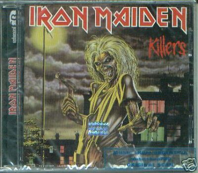 IRON MAIDEN KILLERS + BONUS SEALED CD NEW REMASTERED  