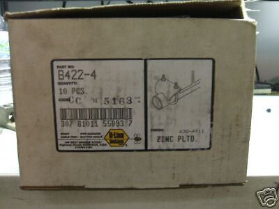 BOX OF 10 B LINE B422 4 RIGHT ANGLE KORN CLAMPS NEW 4  