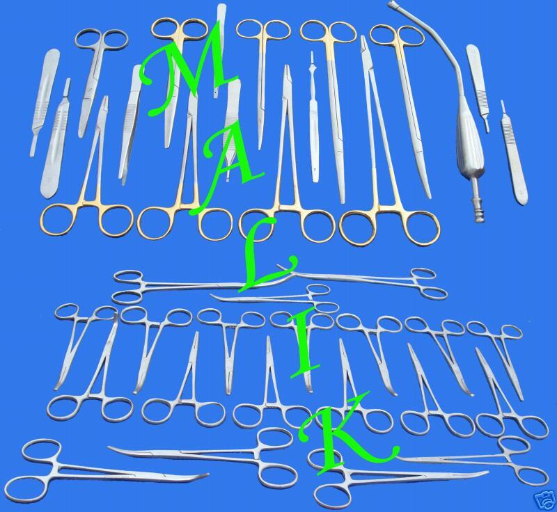 BASIC LAPAROTOMY Set of 104 Instruments  