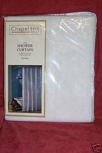 CROSCILL COQUETTE CHAPEL HILL SHOWER CURTAIN   NEW  