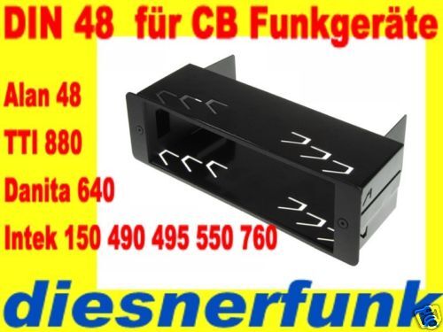 CB FUNK DIN 48 HALTER ALAN 48 INTEK 150 490 495 550 760