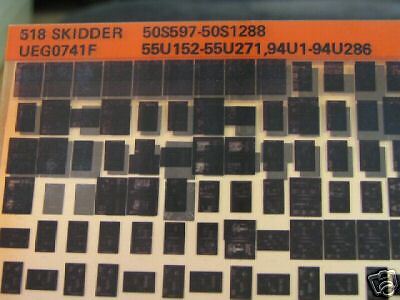 Caterpillar 518 Skidder Microfiche Parts Catalog  