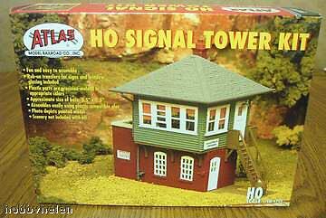 ATLAS #704 SIGNAL TOWER / HO SCALE BUILDING KIT  