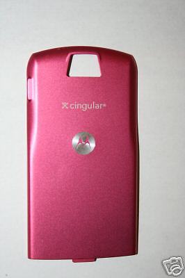 NEW OEM Motorola Slvr L7 Back Cover Battery Door Pink  