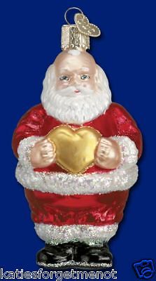 FROM SANTA W  LOVE OLD WORLD CHRISTMAS ORNAMENT 40046  