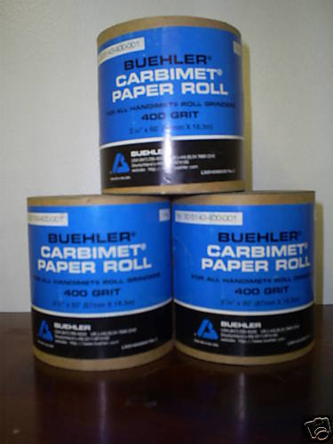 BUEHLER CARBIMET PAPER 400 GRIT  