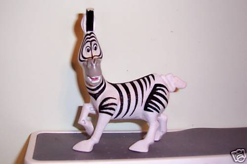 MADAGASCAR 2 MARTY THE ZEBRA TALKING TOY MCDONALDS  