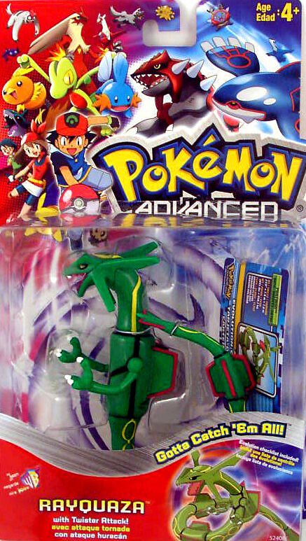   ADVANCED RAYQUAZA FIGURE IMPOSSIBLE TO FIND 076930524084  