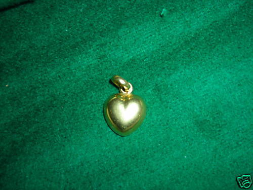 CIONDOLO CUORE ORO 18 KT MOLTO BELLO ZALI IMPERDIBILE  