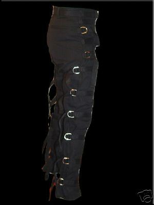 Rings Gothic emo steampunk pants 42 X 34  