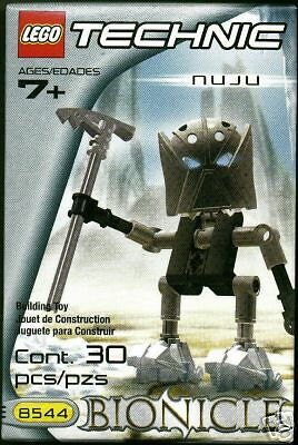 LEGO BIONICLE TURAGA NUJU Mini 8544 NIB (RARE)  