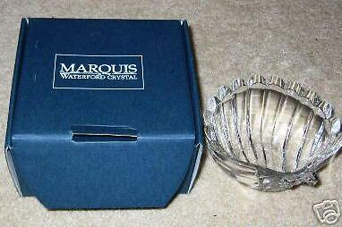 NIB Marquis by Waterford Scallop Shell Bowl / Votive  
