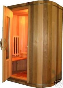 Indoor kit saunas IR steam infrared sauna room infra