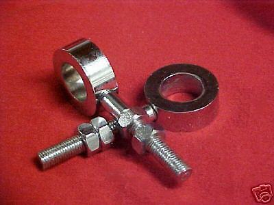 Harley Sportster,new chrome rear axle adjusters,56 78  