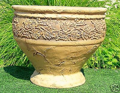 Concrete mold Grape Vine Urn  rubber / fiberglass  