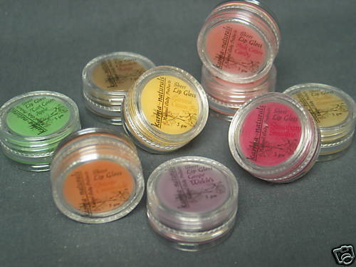 LIP BALM Pot Organic Natural UR CHOICE Gloss Shine  