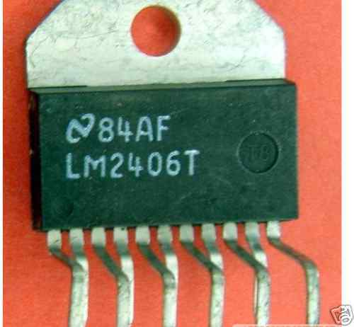 Monolithic Triple 9 ns CRT Driver IC LM2406 / LM2406T  