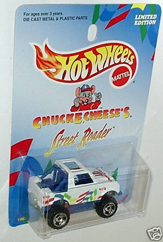 HOT WHEELS CHUCK E. CHEESES  STREET ROADER  LE PROMO  