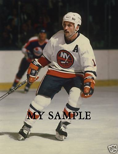 NEW BRYAN TROTTIER NY ISLANDERS PHOTO VIC HOCKEY STICK BROOKLYN