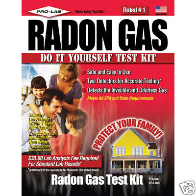 Do it Yourself Radon Gas Test Kit for your home  