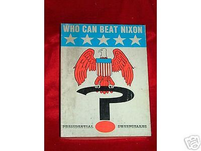  1970 Who Can Beat Nixon Boardgame