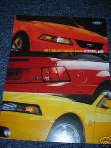 2004 Ford spec sheets