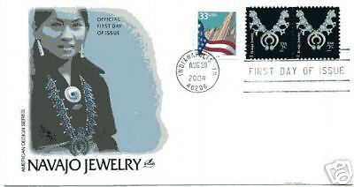 3750 2c Navajo Jewelry 2004 Artcraft FDC  