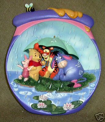 Winnie The Pooh Ltd Edition Bradford Plate First Issue  