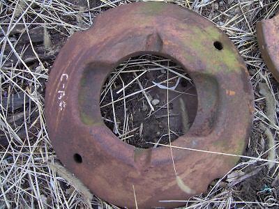 Allis Chalmers B C rear wheel weight cast# AM3133  