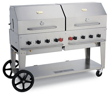 BBQ GRILL MCB 60 Crown Verity w/ cover & Double Dome  