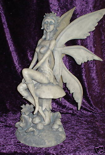   Brat Garden Statue Figurine Fairy RETIRED Faery LARGE Fantasy  