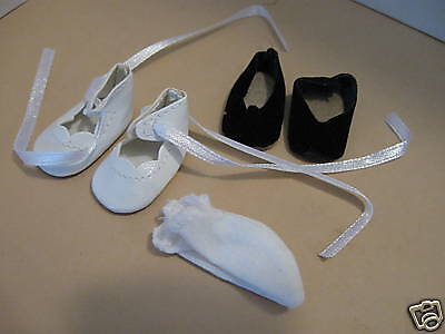 MA WENDY DOLL SHOES 1 VINTAGE, 1 NEW PLUS GIFT #WS130  