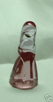 Vi Hunter Mini Jenny #10 Cranberry Ice Mosser Glass  
