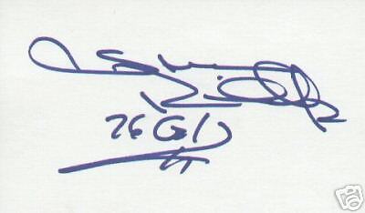 Steve Riddick signed autographed 3x5 card Olympian  