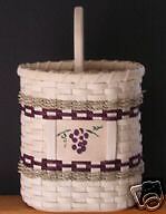 Complete Basket Weaving Kit   Double Wine Tote  