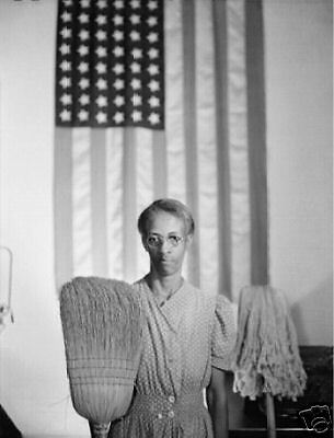 Gordon Parks Depression Photo   GOVERNMENT CHARWOMAN  