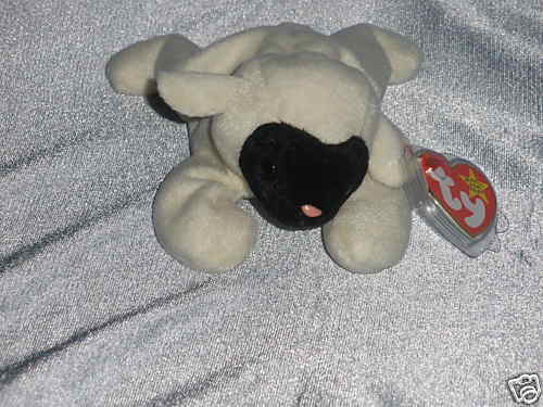 1995 Ty Beanie Baby Chops the Lamb Born 5 3 96  